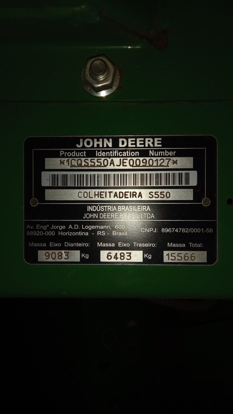 John Deere S550 - Imagen 15